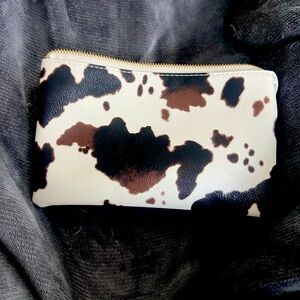 Cow print handbag
